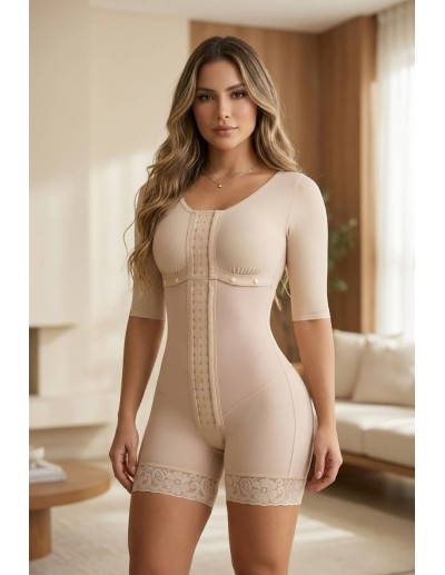 Faja reductora Pitbull FP5040 con mangas | Control total y realce de glúteo 2