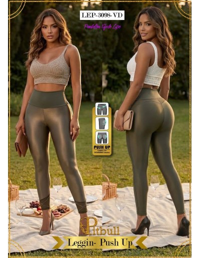 Leggins Push-Up Realce Pitbull Jeans LEP3098 | Control y Estilo