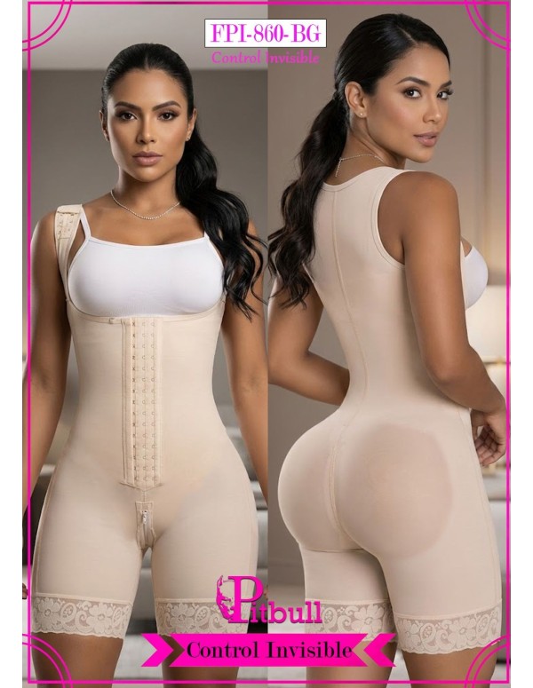 Faja Reductora Colombiana FPI860  Efecto Ultrainvisible con Máximo Control