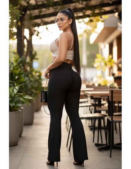 Leggins Efecto Lipo Pitbull JPB3202  Push-Up y Control con Powernet