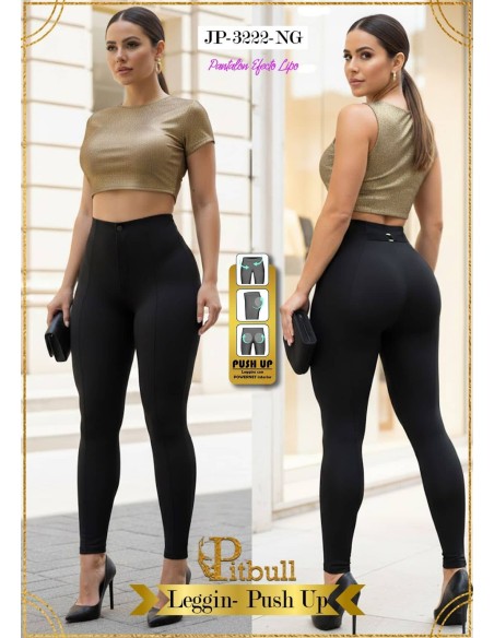Pitbull Leggin Push Up Efecto Lipo 360 | Referencia JP3222 | Moda