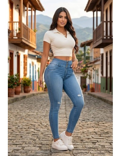 Pantalon Vaquero - PT7345 2