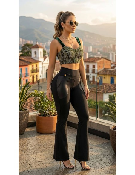 Leggins Push Up Bota Campana - LEB3089