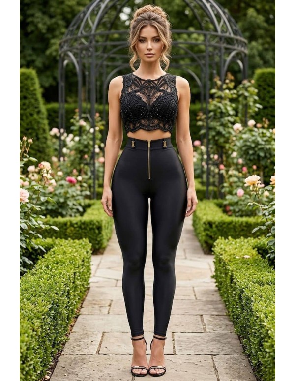 Leggin Reductor Lipo 360 Luxury Pitbull JP-3226-NG | Efecto Push Up