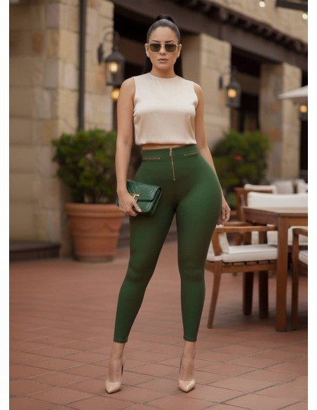 Leggins Efecto Lipo Colombianos Pitbull JPC3225 | Realce Y Estilo Para Tus Días