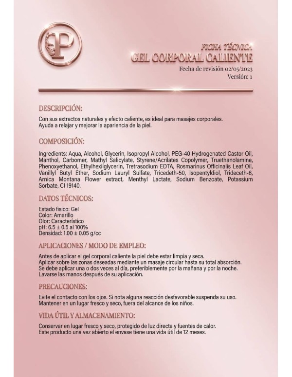 Gel reductor Pitbull - Reduce grasa localizada y mejora la apariencia de tu piel