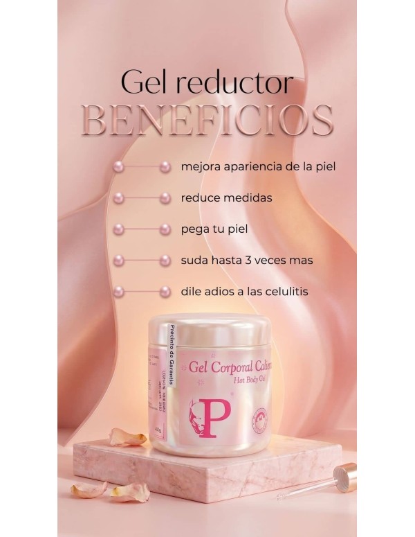 Gel reductor Pitbull - Reduce grasa localizada y mejora la apariencia de tu piel