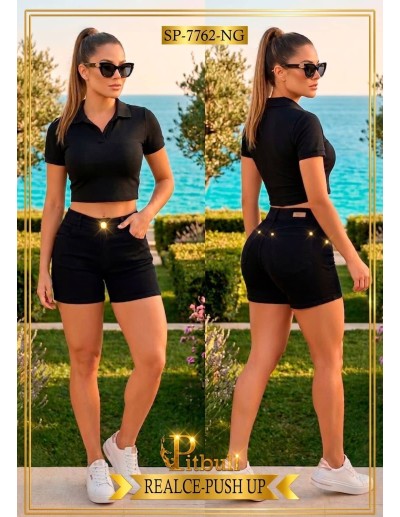 Short Pitbull Jeans SP-7762 | Realce Push-Up Premium
