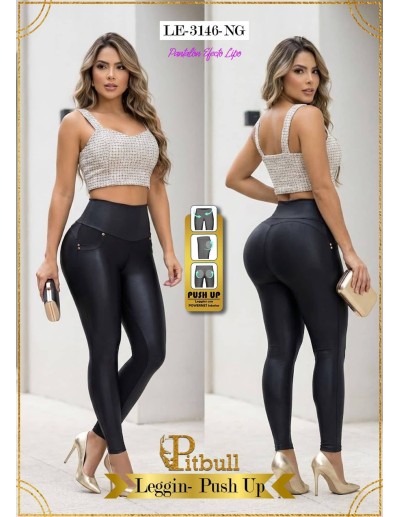 Leggin Push Up Pitbull LE-3146 | Efecto Lipo Colombiano