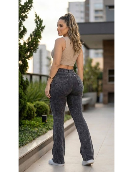Pantalón Colombiano Levanta Cola Pitbull PC7690 | Bota Campana