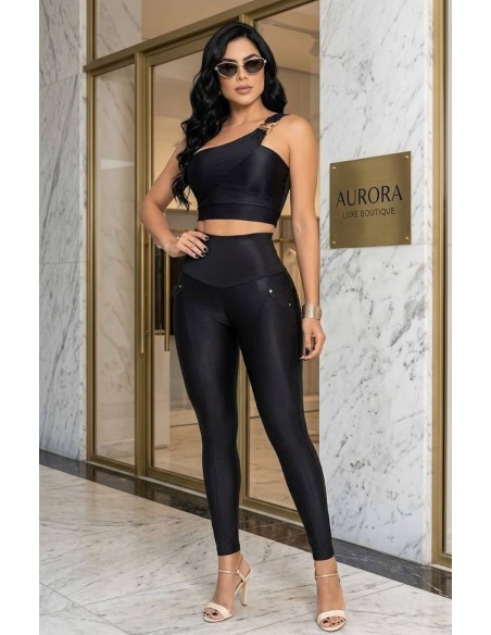 Pantalón Lipo 360 con Control Abdominal LE3145 | Aurora Luxe Boutique