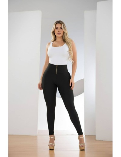 Leggin Efecto Lipo Colombiano Pitbull LEC3161 | Push Up | Cintura Alta 2