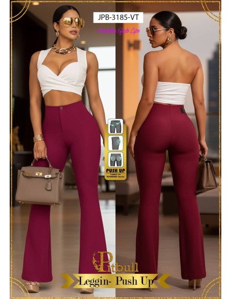 Pantalón Push Up Reductor y Moldeador JPB3185 - Realce Invisible