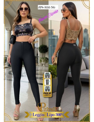 Nuevo Diseño | Leggin Colombiano Lipo 360 Pitbull | Realce Push Up | Control Total 2