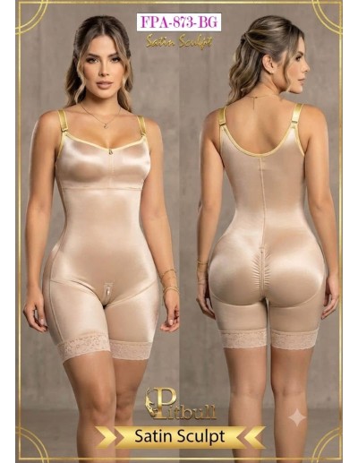 Faja Reductora Pitbull Satin Sculpt FPA873 - Moldeo Ultra Lift