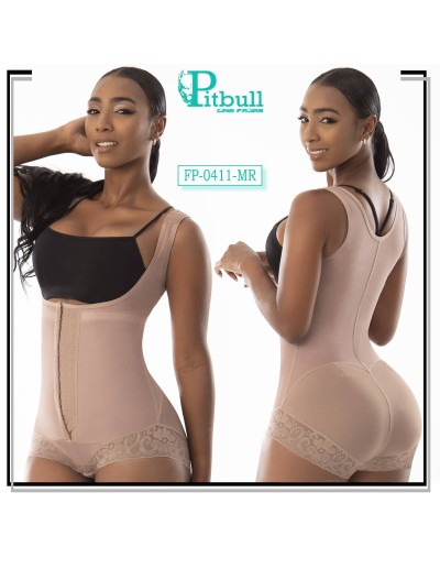 faja reductora pitbull marron fp0411