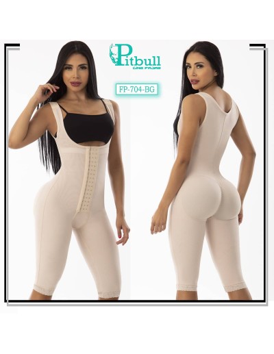 faja reductora pitbull beige fp704
