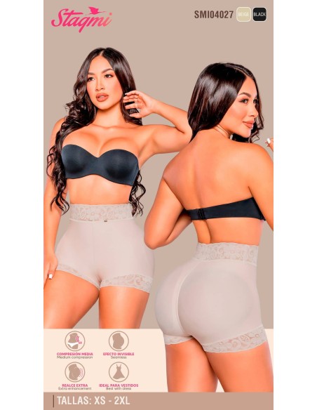 Cinto curto longo com efeito invisível Stagmi - SMI04027