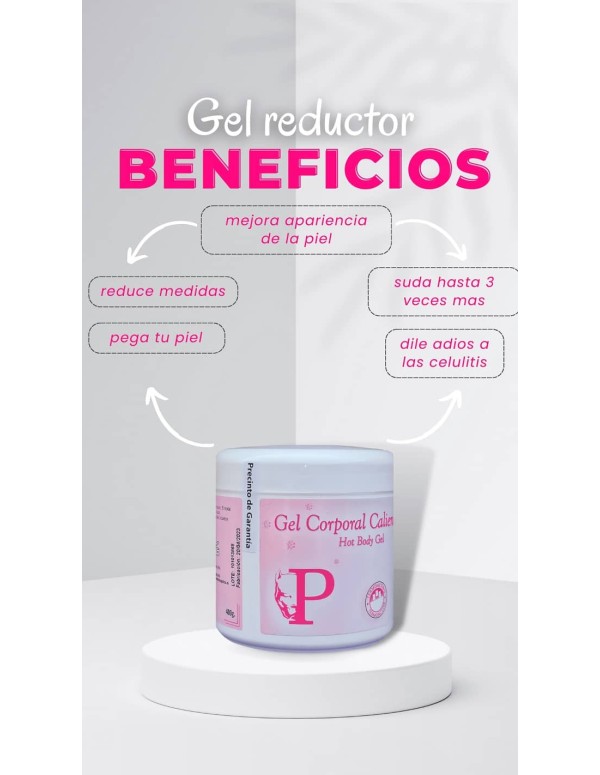 Gel Reductor Caliente 400 Grs - FP812