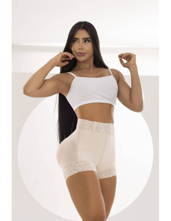 faja reductora colombiana efecto invisible beige delantera fpi862_2