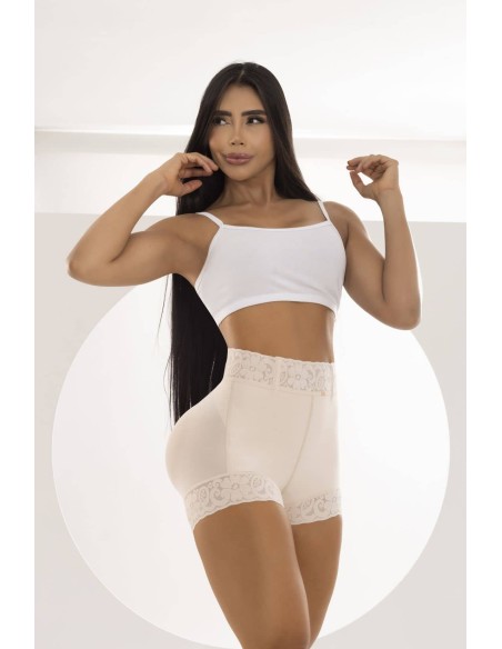 faja reductora colombiana efecto invisible beige delantera fpi862_2
