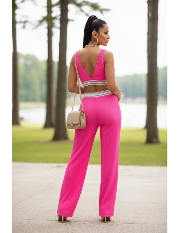 conjunto capoheira fucsia trasera cl293