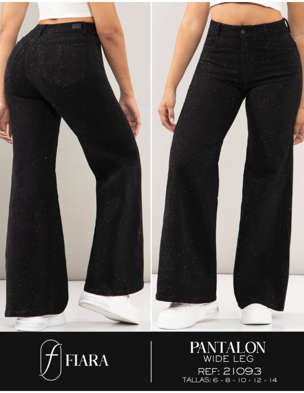 pantalon colombiano fiara negro pa21093