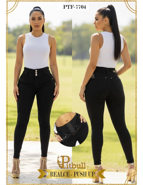 pantalon colombiano pitbull negro ptf7704