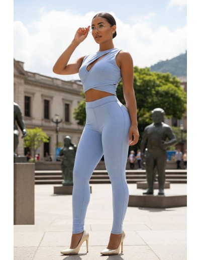 Conjunto Jeans Longo - CP7454 2