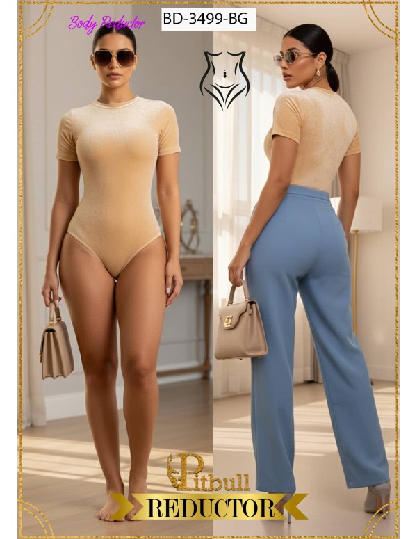 body reductor colombiano pitbull beige bd3499