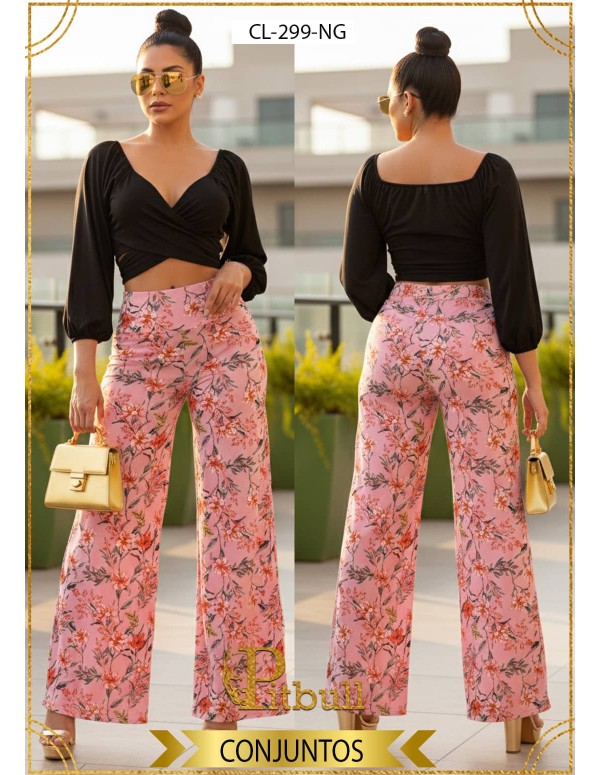 Conjunto Elegante de Lycra Pitbull -...