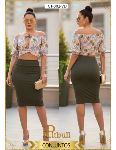 conjunto capoheira verde ct302