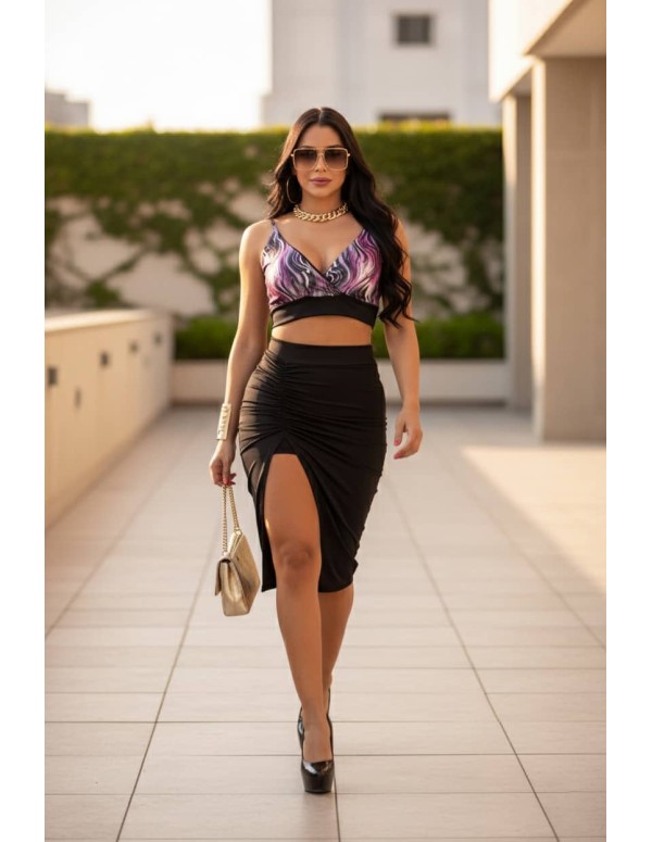 conjunto capoheira rojo delantera ct298