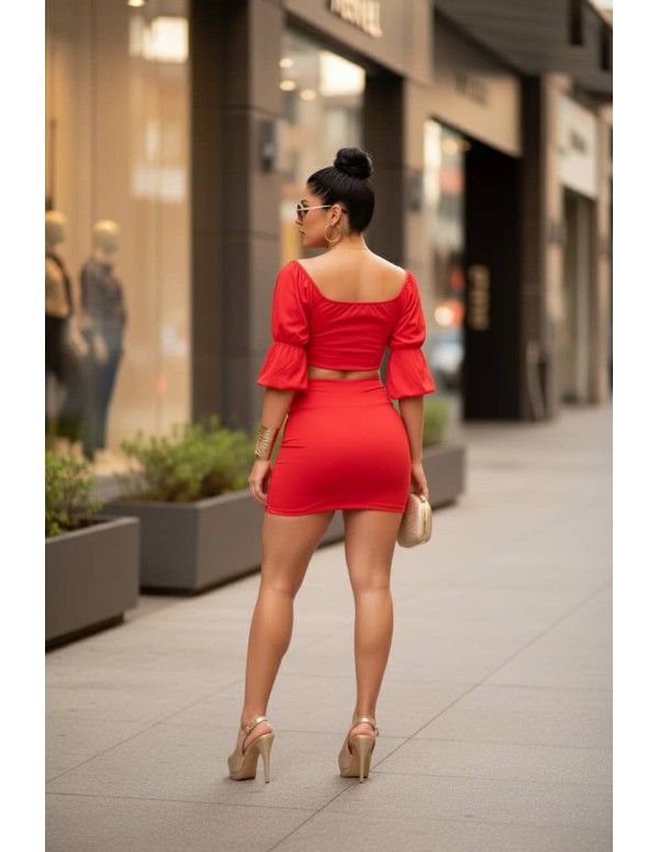 conjunto capoheira rojo trasera ct294