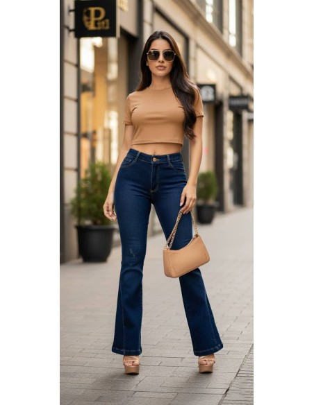 jean colombiano pitbull delantera azul pc7734