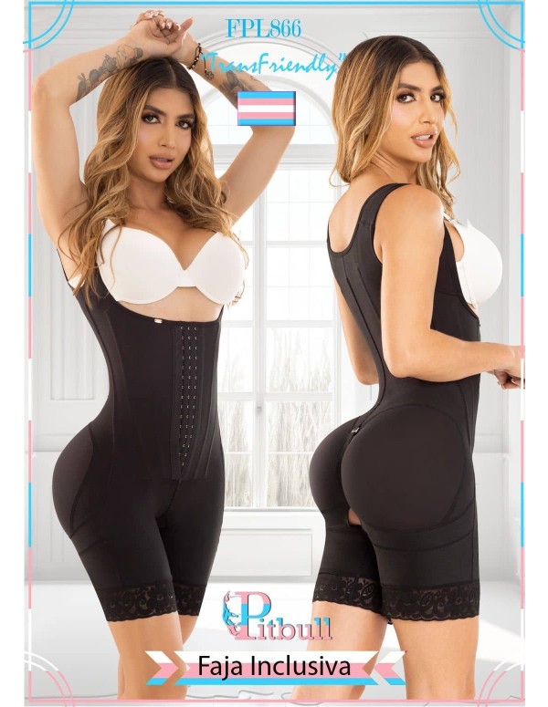 Faja inclusiva control medio con broche frontal  Modelo FPL866