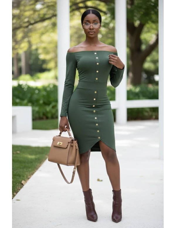 Vestido Falda Recogida - VR2322