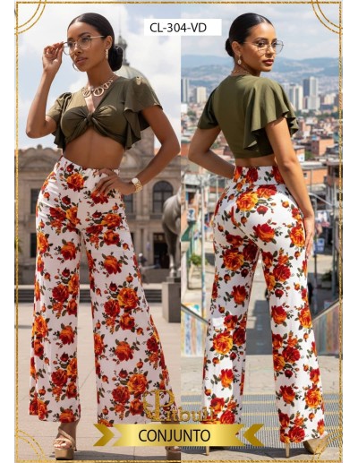 Conjunto Elegante Lycra Pitbull - CL304 2