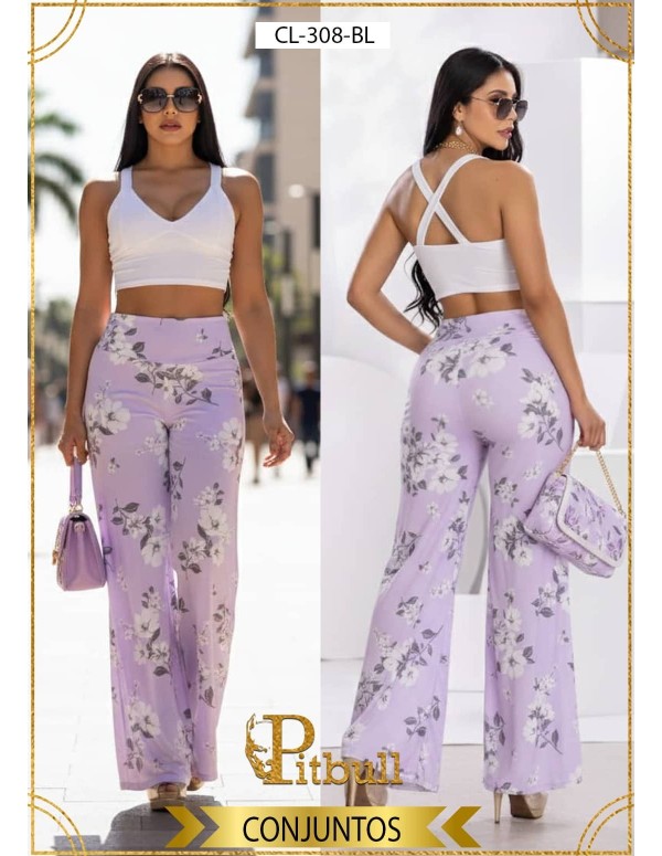Conjunto Elegante Lycra Pitbull - CL308
