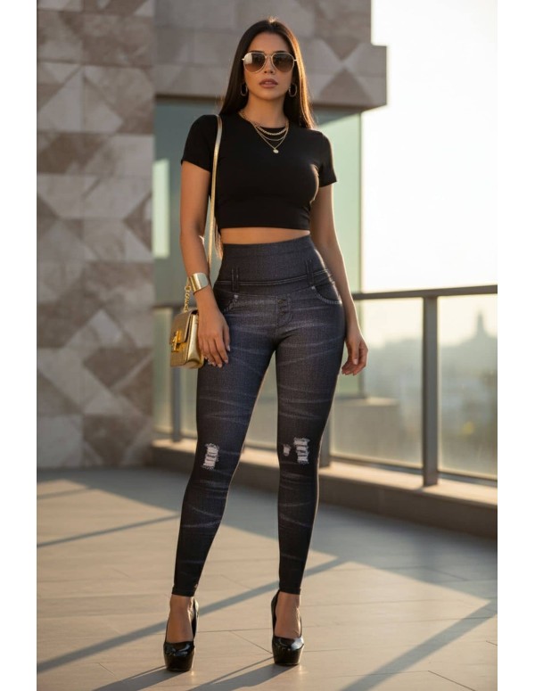 Leggins Reductor Efecto Jean - LEE3082