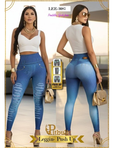 Leggins Reductor Efecto Jean - LEE3087