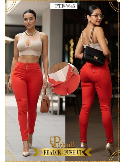 Pantalon con Faja en Cintura Pitbull PTF7645