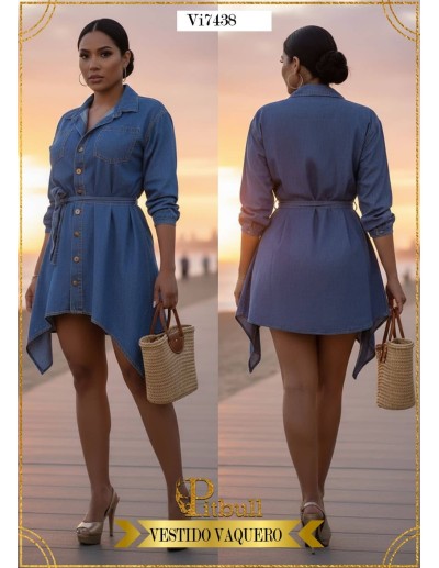 Vestido Vaquero Pitbull - VI7438