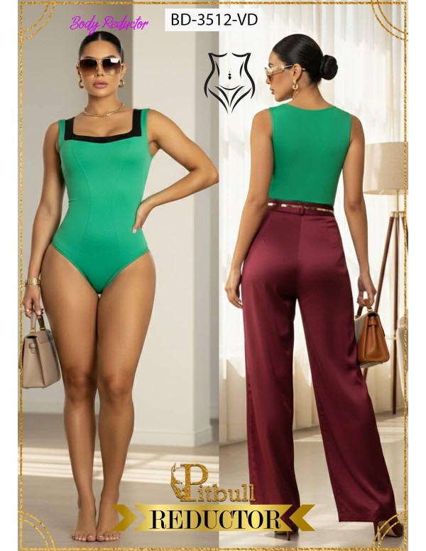 Body Reductor Pitbull BD3512 | Moda Colombiana | Control Y Estilo