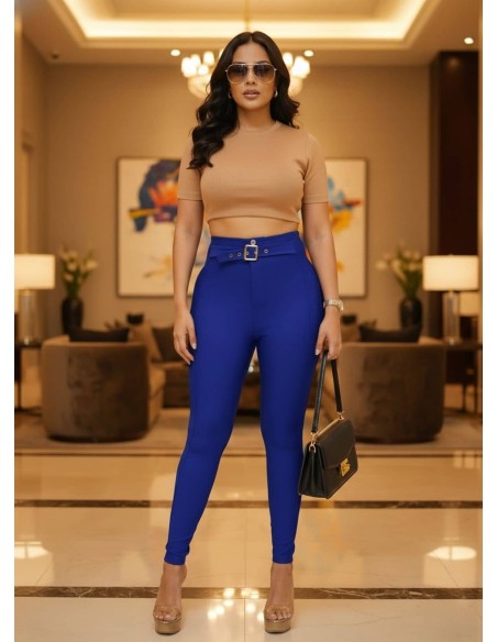 Leggin Efecto Lipo Pitbull | Realce Push Up | Control de Abdomen | Moda Colombiana