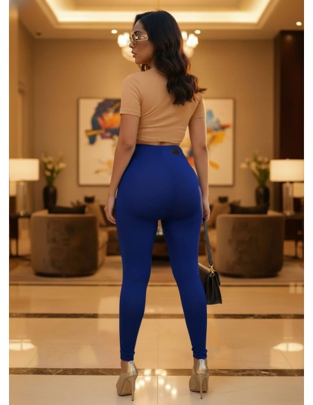 Leggin Efecto Lipo Pitbull | Realce Push Up | Control de Abdomen | Moda Colombiana