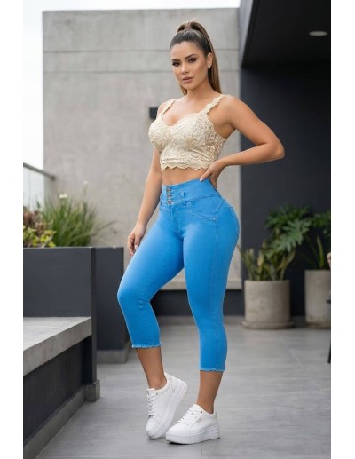 Pantalon Capri Push Up Pitbull - PCA7400 2