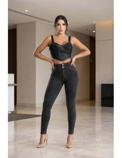 Pantalon Push Up Vaquero Pitbull - PT7567 2