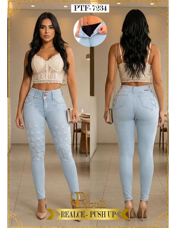 Pantalon con Faja Pitbull - PTF7234