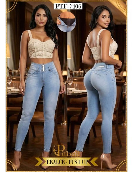 Pantalon con Faja Pitbull - PTF7406